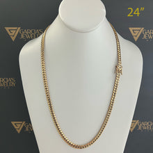 Load image into Gallery viewer, 14K Miami Cuban Link Chain - 6mm