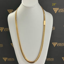 Load image into Gallery viewer, 18K Miami Cuban Link Chain - 8mm