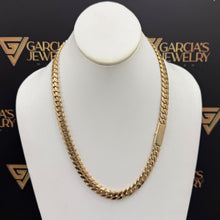 Load image into Gallery viewer, 21&quot; 10K Cuban Link Chain - 9 MM - Sleek Lock

