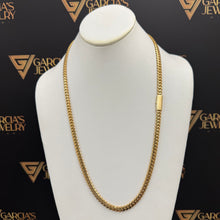 Load image into Gallery viewer, 25&quot; 18K Cuban Link Chain - 6 MM - Sleek Lock
