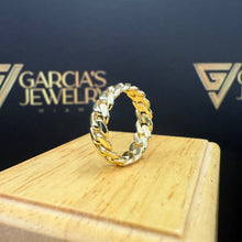 Load image into Gallery viewer, 14K Cuban Link Ring - 5mm
