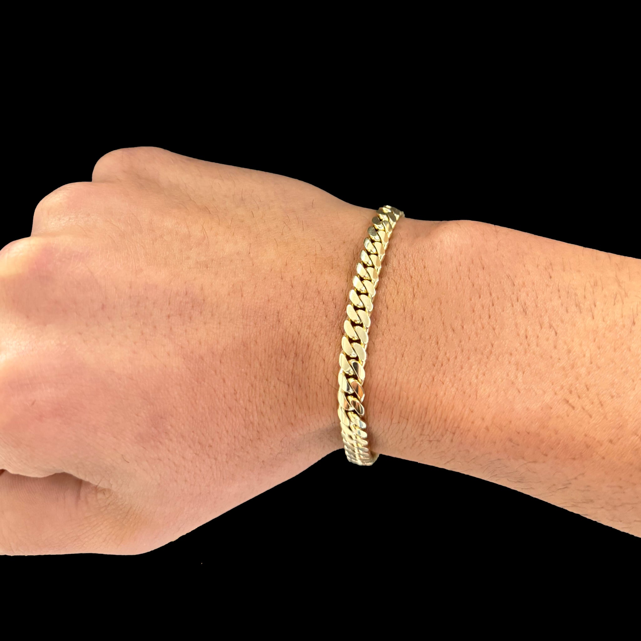 18K Miami Cuban Link Bracelet 6mm – Garcia's Jewelry Miami