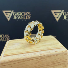 Load image into Gallery viewer, 14K Cuban Link Ring - 7mm
