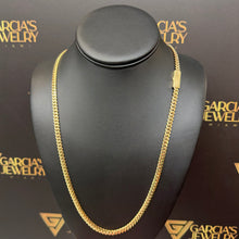 Load image into Gallery viewer, 26" 18K Cuban Link Chain - 5 MM - Sleek Lock
