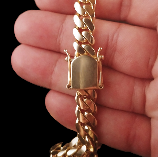 18K Miami Cuban Link Bracelet - 10mm – Garcia's Jewelry Miami