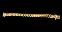 Load image into Gallery viewer, 10K Miami Cuban Link Bracelet - 12mm
