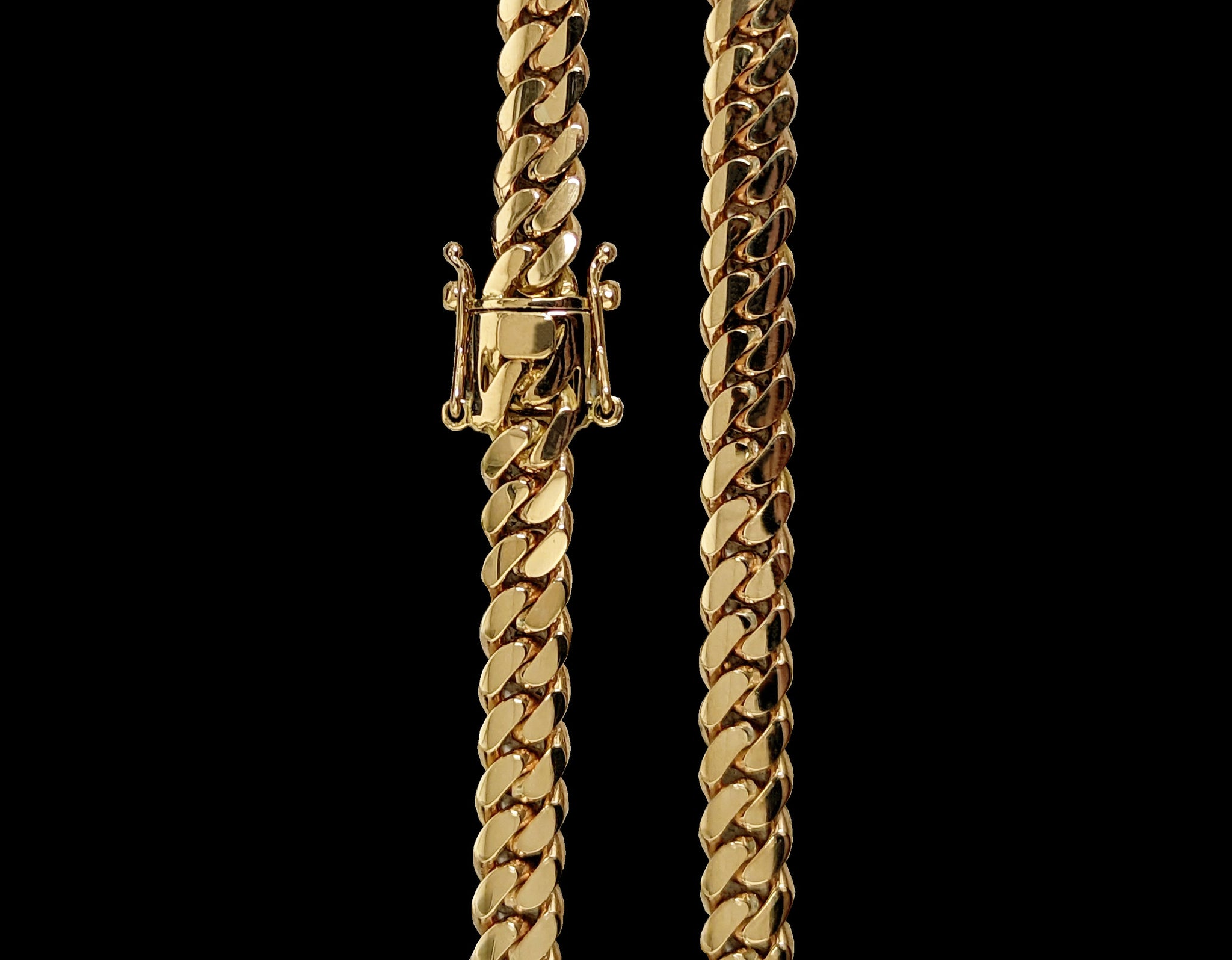 14K Miami Cuban Link Chain - 7mm – Garcia's Jewelry Miami