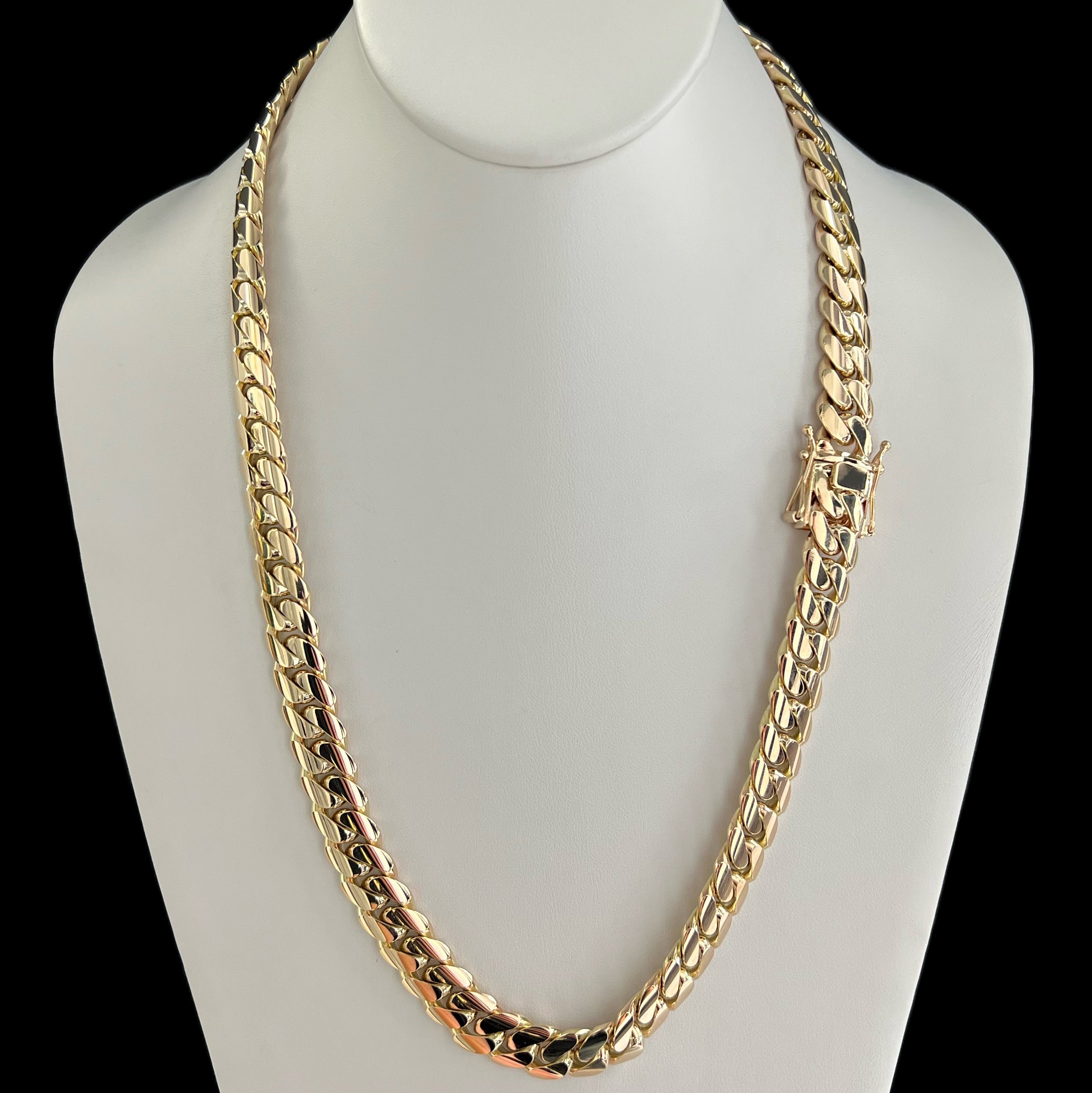 14K Miami Cuban Link Chain - 12mm – Garcia's Jewelry Miami